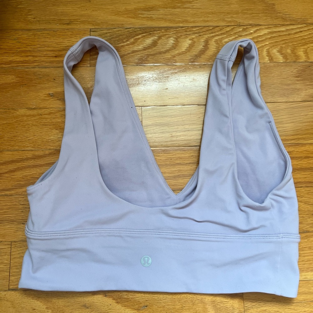 Lululemon Women's Lavender Sports Bra - Picture 2 of 3